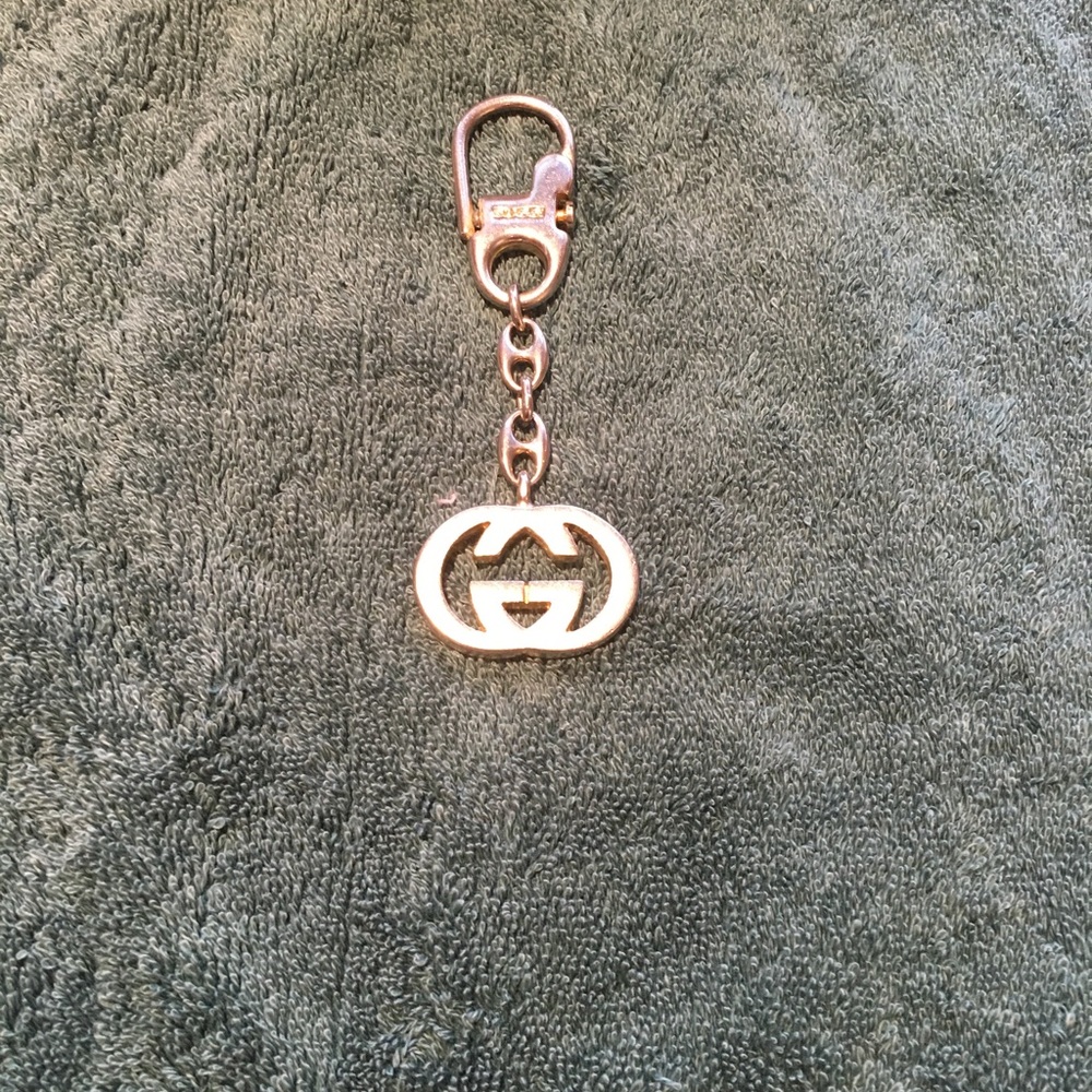 Vintage Gucci GG Key Chain
